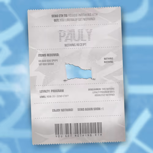 Nothingreceipts