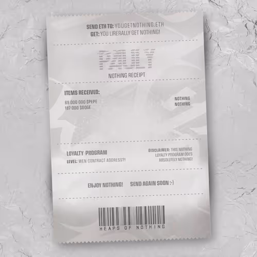 Nothingreceipts