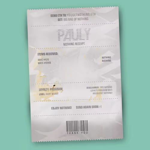 Nothingreceipts