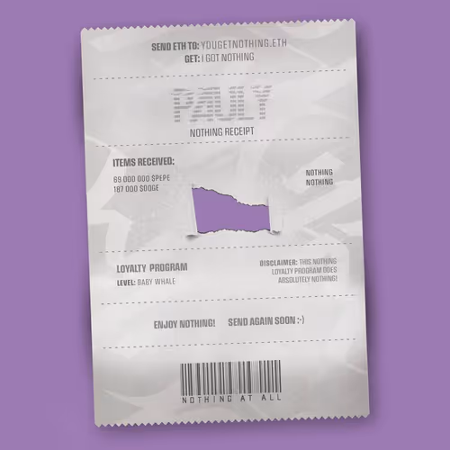 Nothingreceipts