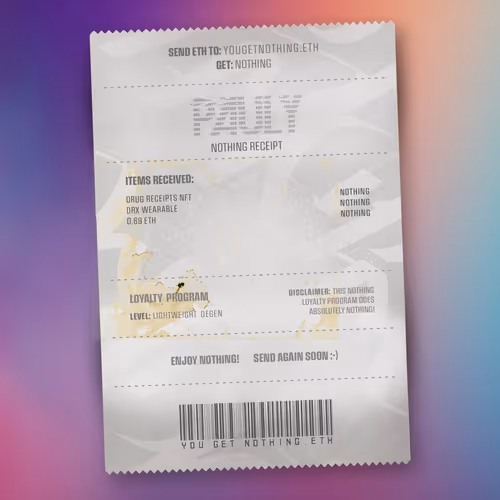 Nothingreceipts