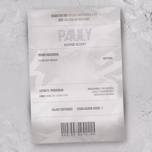 Nothingreceipts