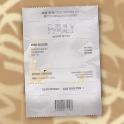 NOTHING Receipt #1058
