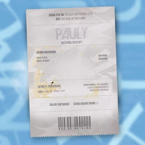Nothingreceipts
