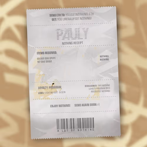 Nothingreceipts
