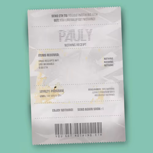 Nothingreceipts
