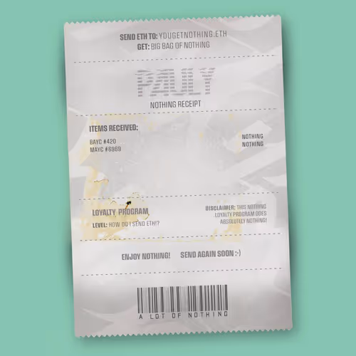 Nothingreceipts