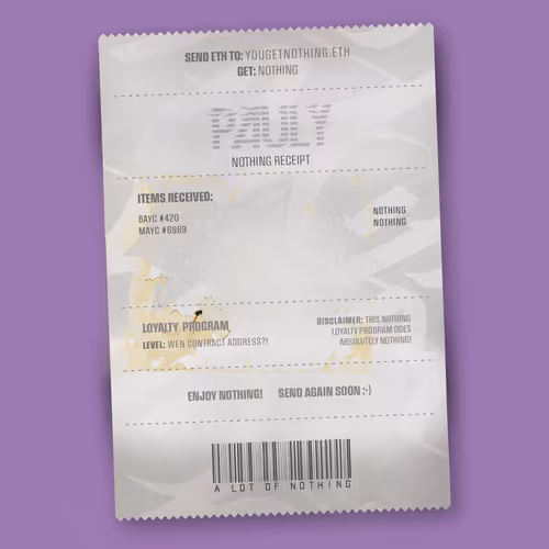 Nothingreceipts