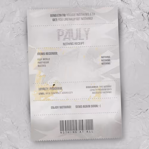 Nothingreceipts