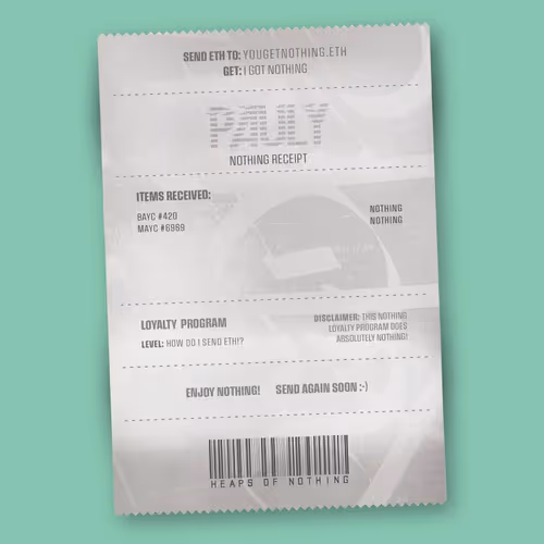 Nothingreceipts