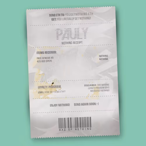 Nothingreceipts
