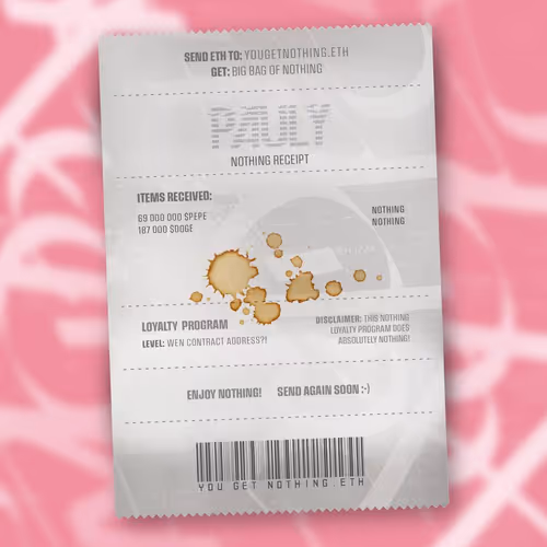 Nothingreceipts