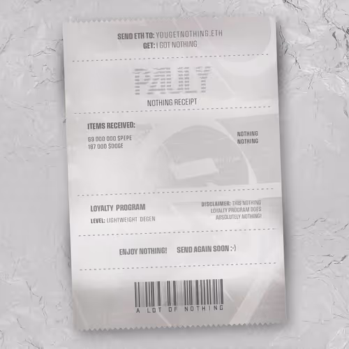 Nothingreceipts