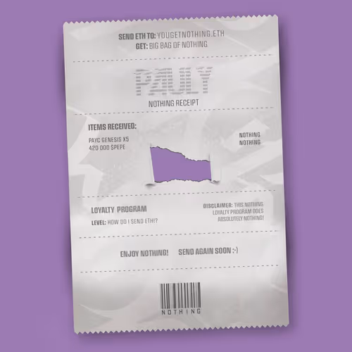 Nothingreceipts