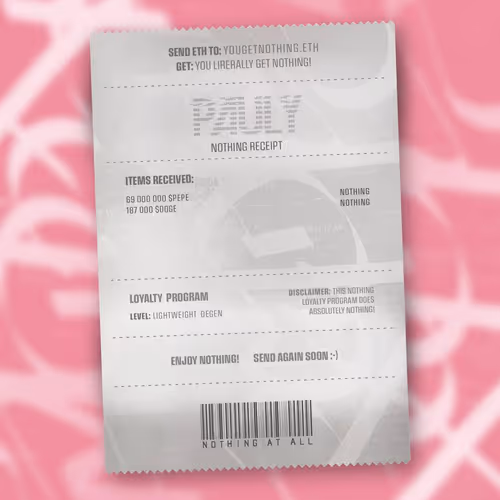 Nothingreceipts