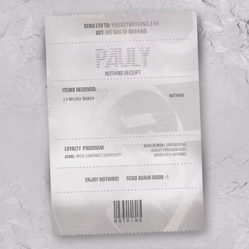 Nothingreceipts