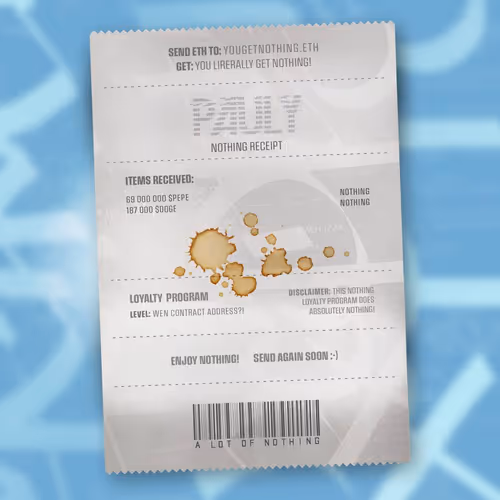 Nothingreceipts