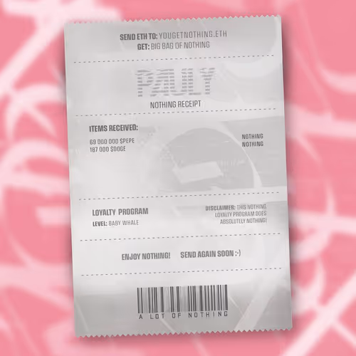 Nothingreceipts