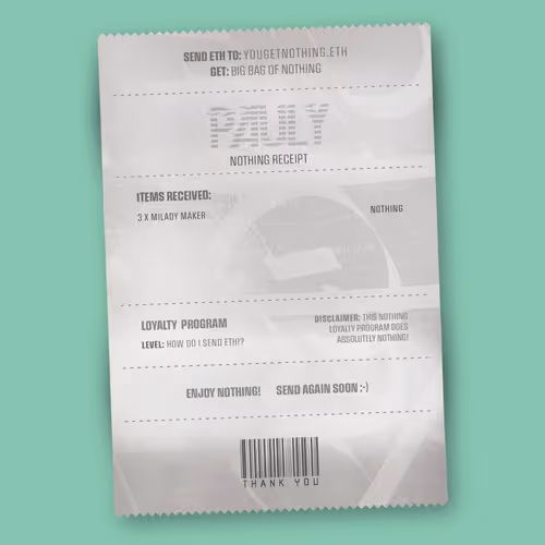 Nothingreceipts