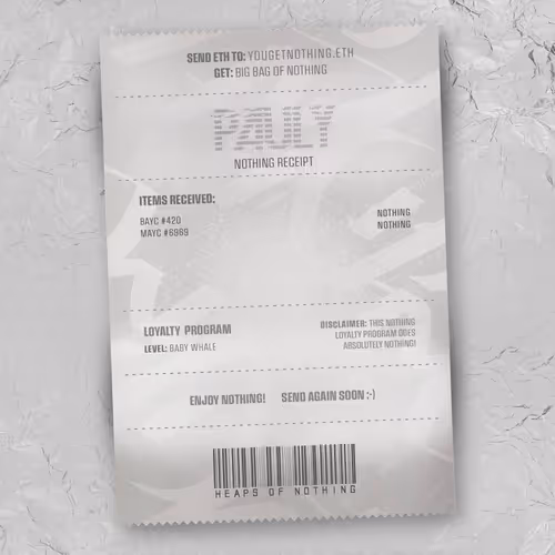 Nothingreceipts