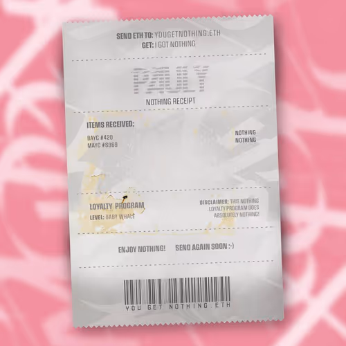 Nothingreceipts