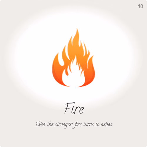 Fire - #40