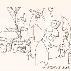 AARON at Tsukuba, #11 29-8-85 (Claim Deed Token)