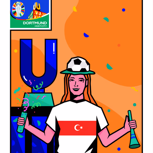 Uefa Euro 2024 The Dortmund Collection Turkish Edi