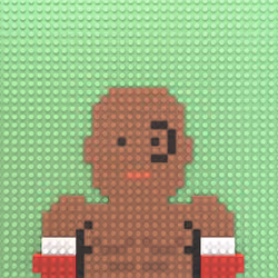 Pixel Brick Mike Tyson