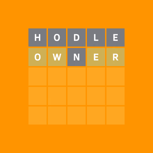 Hodle Board #0476