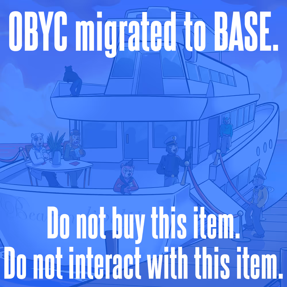 Okay Bears Yacht Club #7752