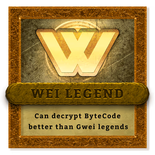 WEI LEGEND
