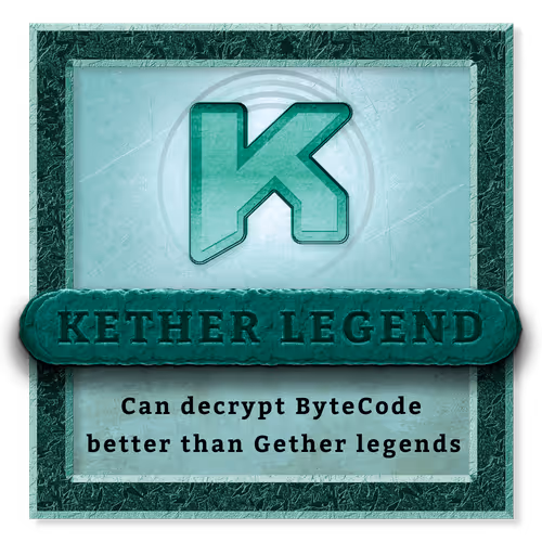 KETHER LEGEND