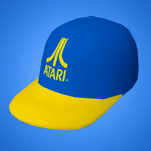 Blue Atari Cap