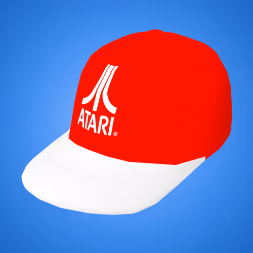 Red Atari Cap