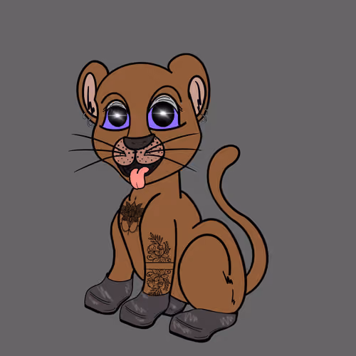 Sneaky Cheetah Club #267