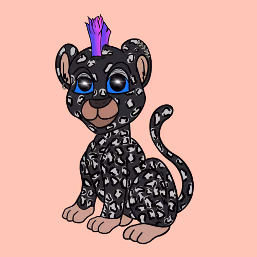 Sneaky Cheetah Club #2968