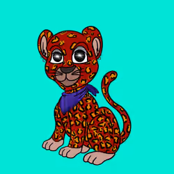Sneaky Cheetah Club #909