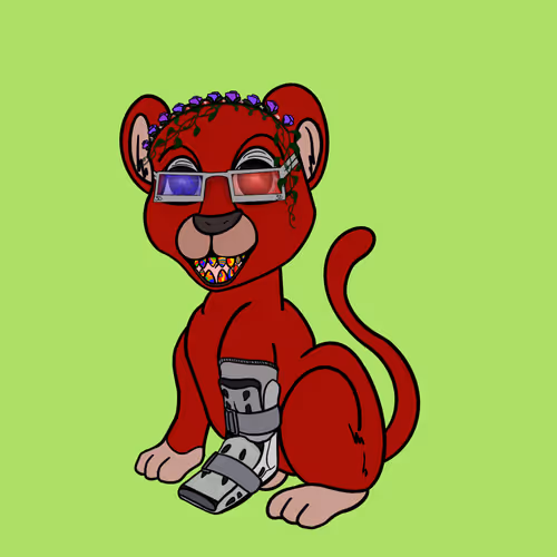 Sneaky Cheetah Club #1344