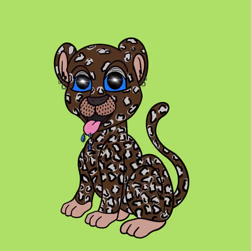 Sneaky Cheetah Club #1982