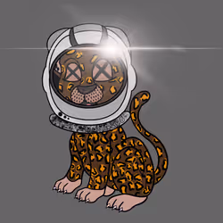Sneaky Cheetah Club #2694