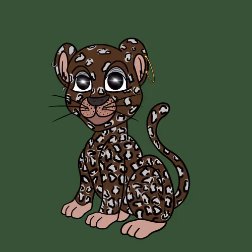 Sneaky Cheetah Club #2872