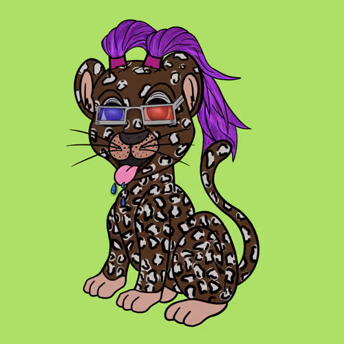 Sneaky Cheetah Club #1677