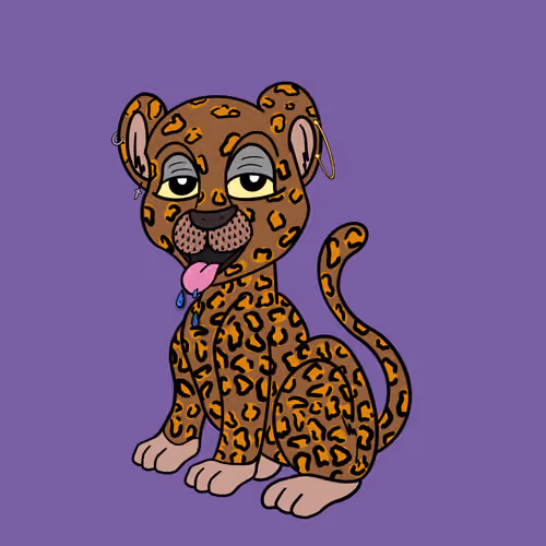 Sneaky Cheetah Club #2932
