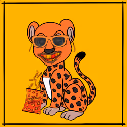 Sneaky Cheetah Club #766