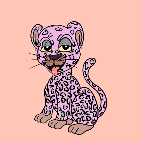 Sneaky Cheetah Club #1238