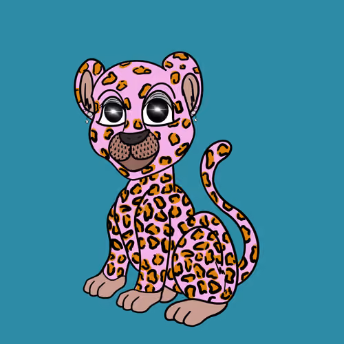 Sneaky Cheetah Club #595