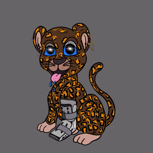Sneaky Cheetah Club #2137