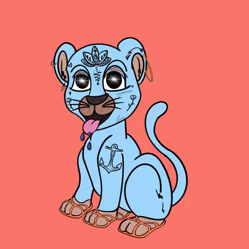 Sneaky Cheetah Club #2096