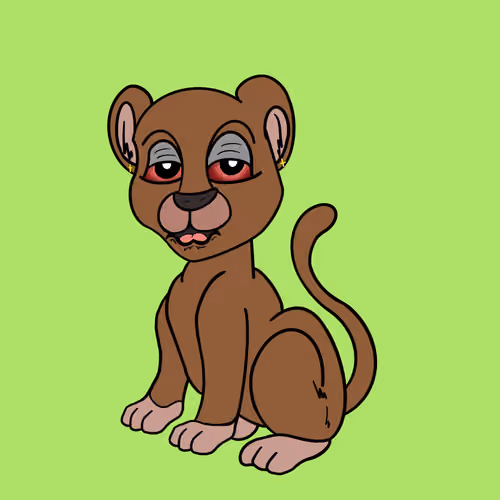 Sneaky Cheetah Club #2221